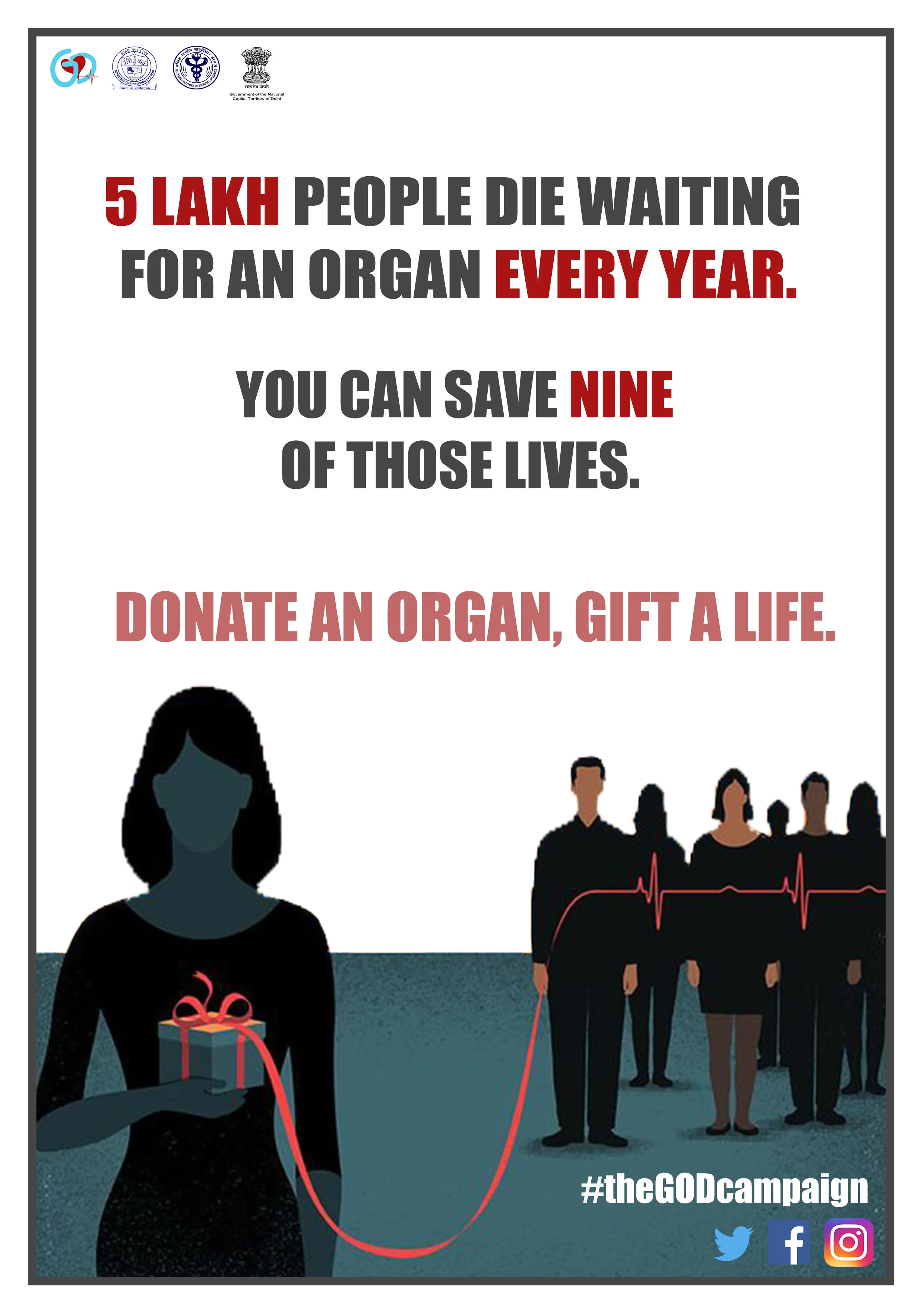 Organ Donation Awareness Poster